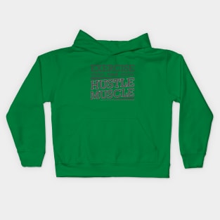 Hustle Muscle Kids Hoodie